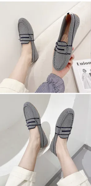 Design Loafers Dusty Rose Mesh Slip-On Casual Shoes - 14