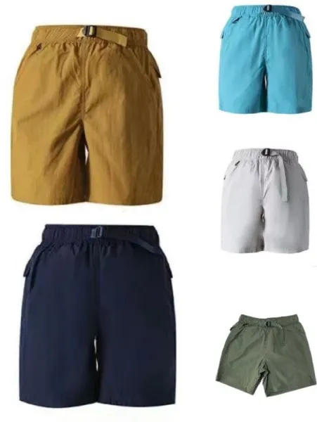 Design Utility Shorts Turquoise Blue Shorts - 2