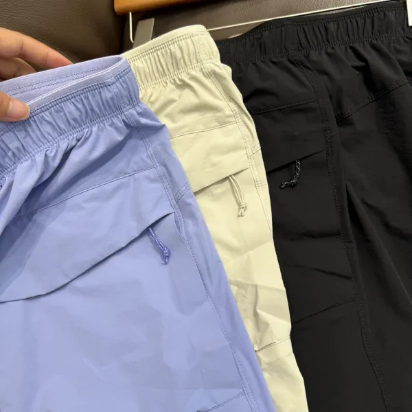Design Utility Cargo Shorts Black - 13