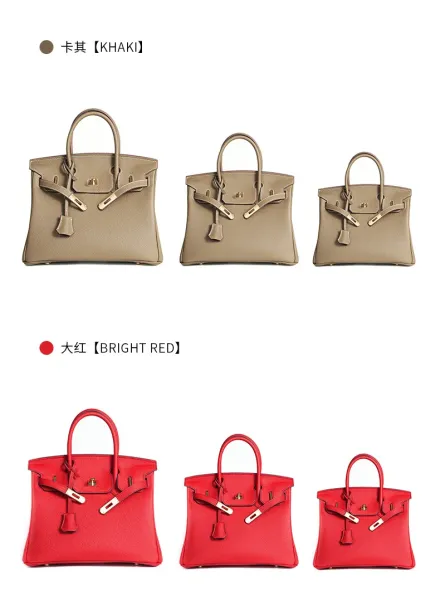 Hermès Birkin Bag Gris Perle Togo Leather Handbag - 31