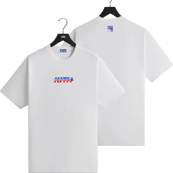 Kith x New York Rangers Logo T-Shirt Black - 12