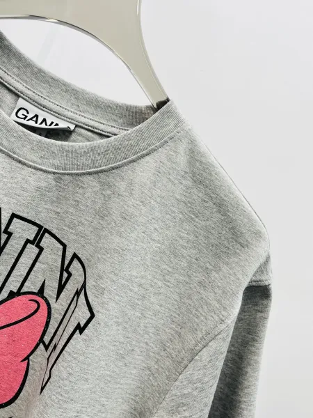 Design Disney x Unknown Brand Daisy Duck Graphic T-Shirt Gray T-Shirts - 16