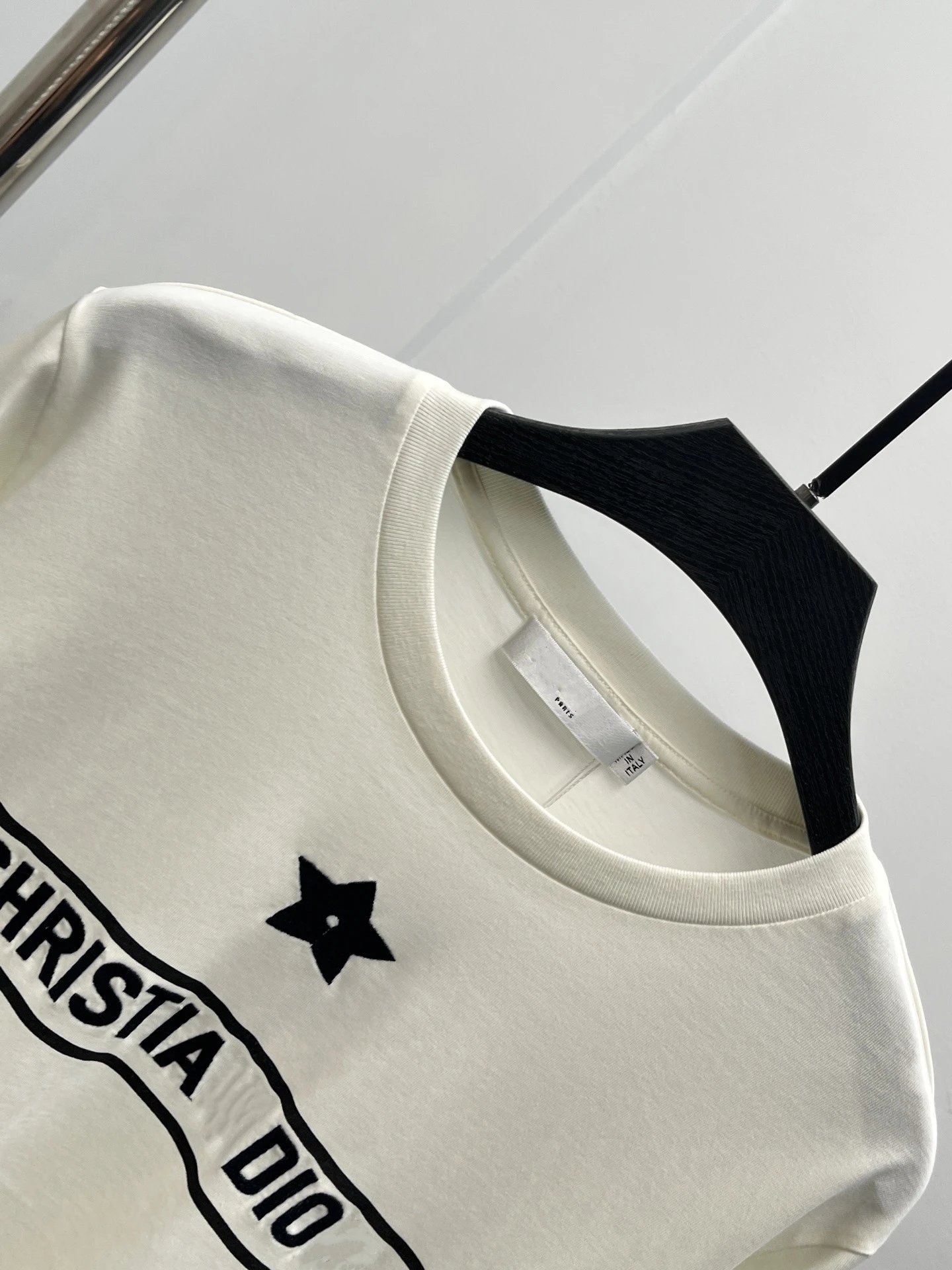 Dior Christia Dio Star Long-Sleeve T-Shirt White - 10