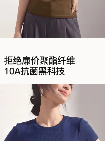 Design Nanlan Apparel 0 Polyester Regular Fit T-Shirt Gray T-Shirts - 8