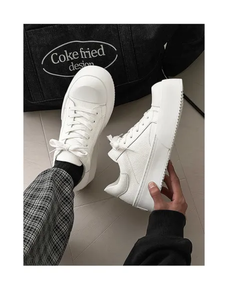 Design Chunky Platform Sneakers White - 11