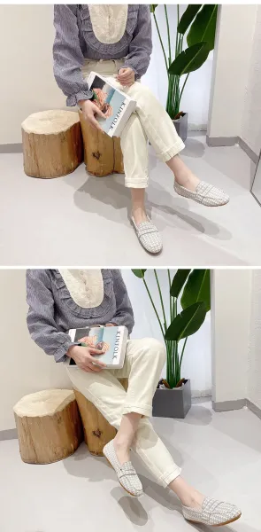 Design Loafers Dusty Rose Mesh Slip-On Casual Shoes - 11