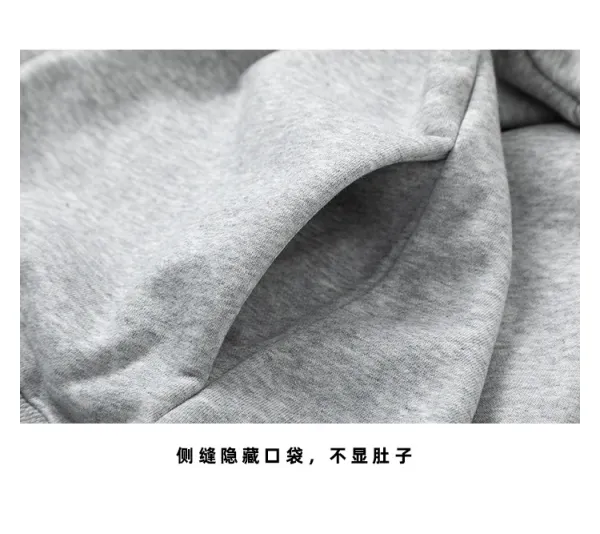 Design 'With Great Power' Distressed Print Gray Hoodie - 8
