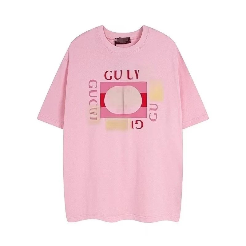 Gucci Graphic Print Oversized T-Shirt Navy - 9