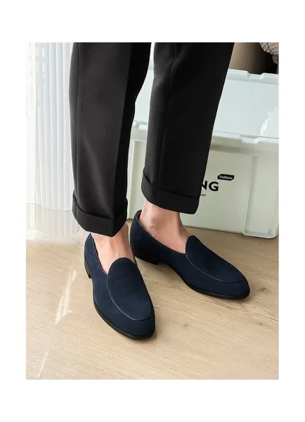 Design Suede Loafer Brown Casual Shoes - 18