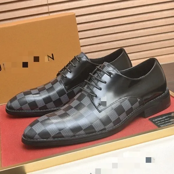 Louis Vuitton Oxford Shoes Brown Leather - 9