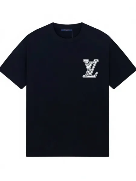 Dior Pixelated Logo Black T-Shirt - 3
