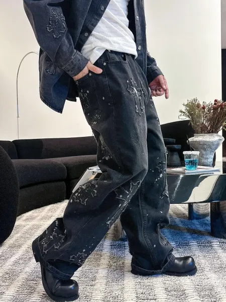 Chrome Hearts Cross-Embellished Black Sweatpants - 8