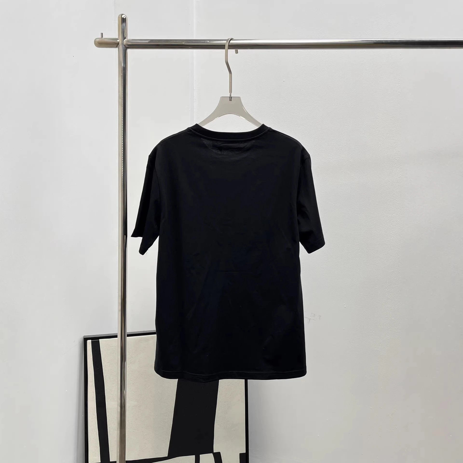 Dior Star Embroidered White Casual T-Shirt