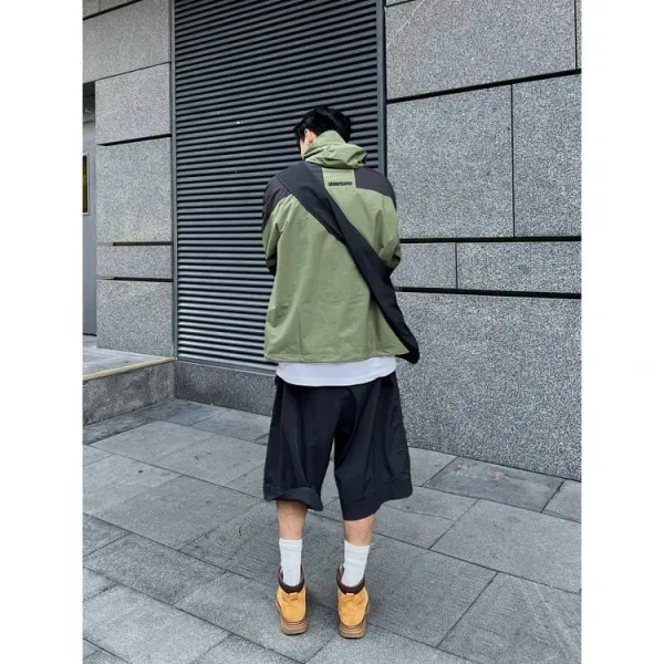 Design UNDEFEATED Field Jacket Olive Green and Black Outerwear - 12