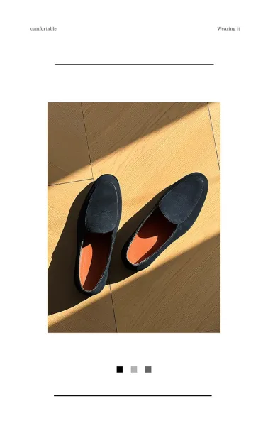Design Suede Loafer Brown Casual Shoes - 11