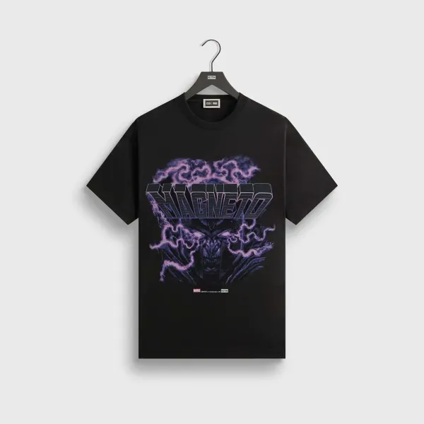 Kith x Marvel Magneto Graphic Black T-Shirt - 1
