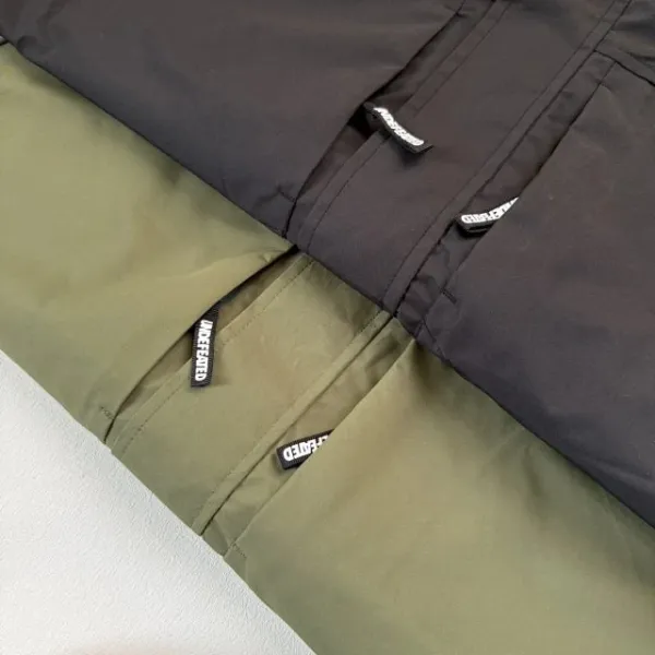 Design UNDEFEATED Field Jacket Olive Green and Black Outerwear - 33