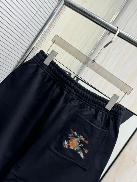 Design Classic Elastic Waist Shorts Black - 6