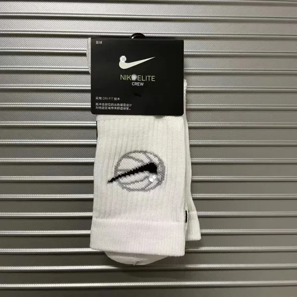 Nike Basketball Socks Black - 5