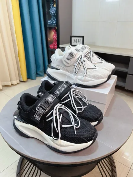 Givenchy Urban Street White Mesh Sneakers Chunky Sneakers - 8