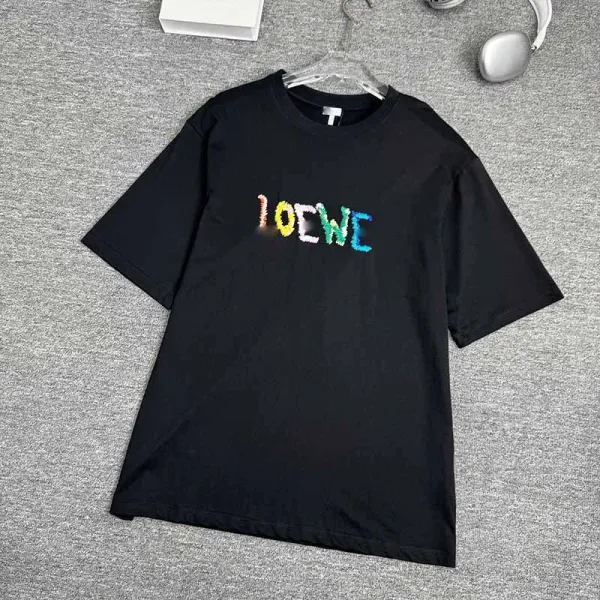 Loewe Pixelated Logo Black T-Shirt - 3