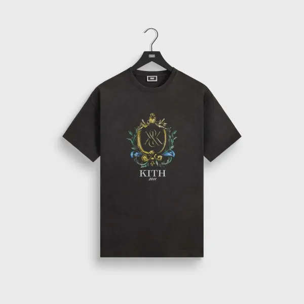 Kith x The Rolling Stones Keith Richards Graphic T-Shirt Black - 18