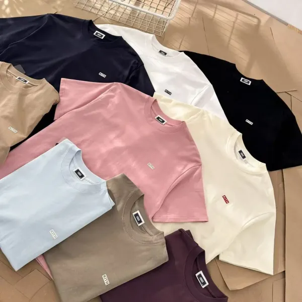 Kith Logo Tee Beige T-Shirt - 4