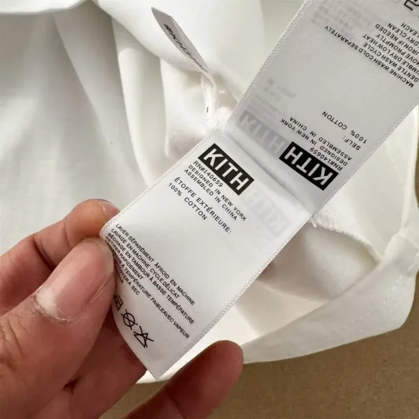 Kith Logo Tee Beige T-Shirt - 14
