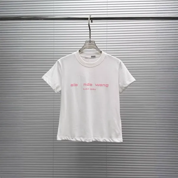 Alexander Wang Ale Nde Wang Pink T-Shirt - 4