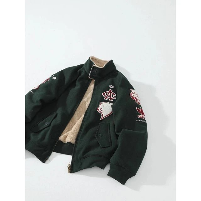 Design Le Marque Aux Enfants Jacket Black Streetwear Outerwear - 18