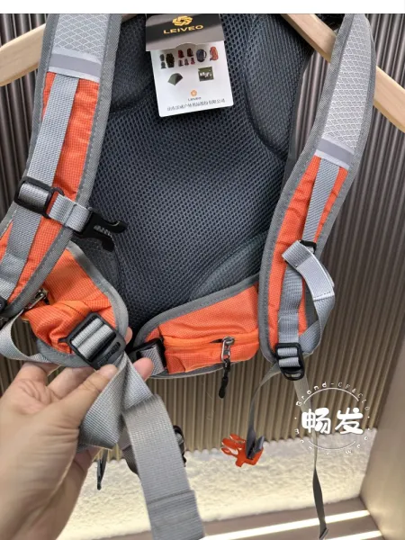 Design Leiveo Outdoor Mesh Backpack Navy Backpacks - 16