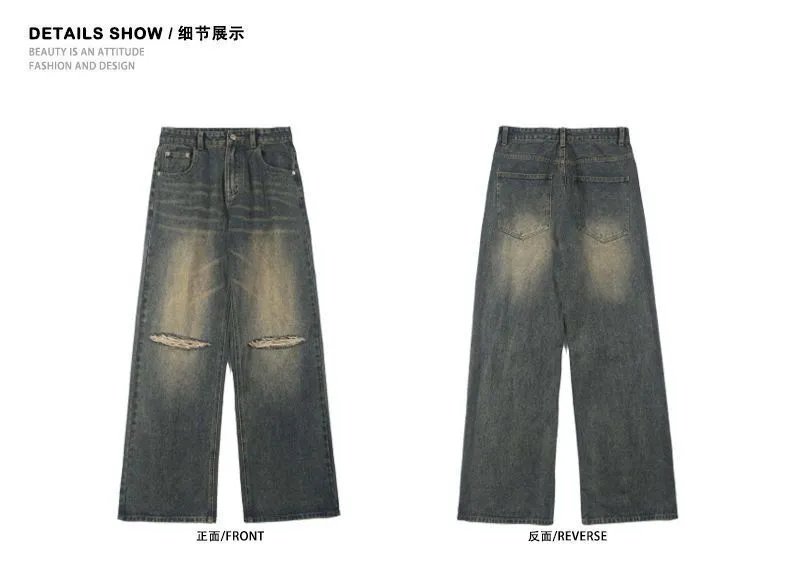 Design Wide-Leg Straight-Cut Black Pants - 42