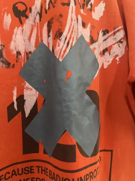 Design Rivington x Mplana M23 Orange Graphic T-Shirt T-Shirts - 26