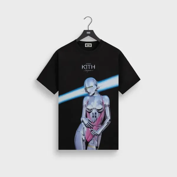 Kith x Syd Mead Cybernetic Woman Black T-Shirt - 1