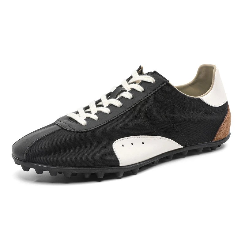 Design Retro Running Sneakers Black White Brown Running Shoes