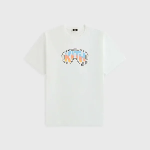 Kith Treats Goggle Print White T-Shirt - 1