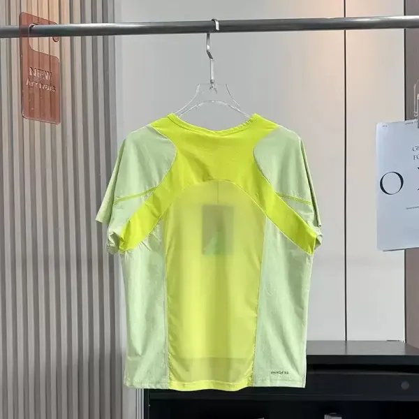Design Mango Home Color-Block Mint Green T-Shirt T-Shirts - 4