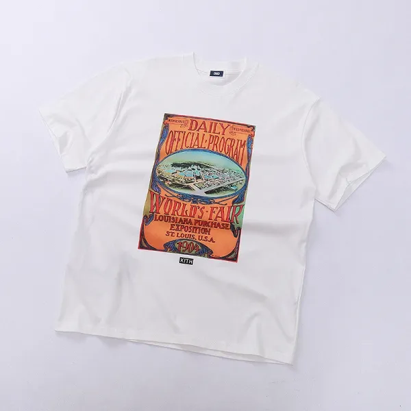 Kith Box Logo White T-Shirt - 17