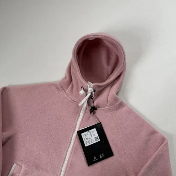 Design Fleece Zip-Up Hoodie Black - 21