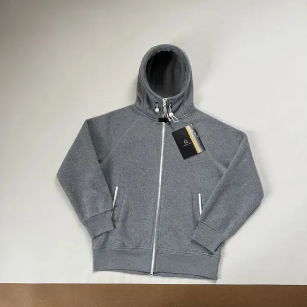 Design Fleece Zip-Up Hoodie Black - 22