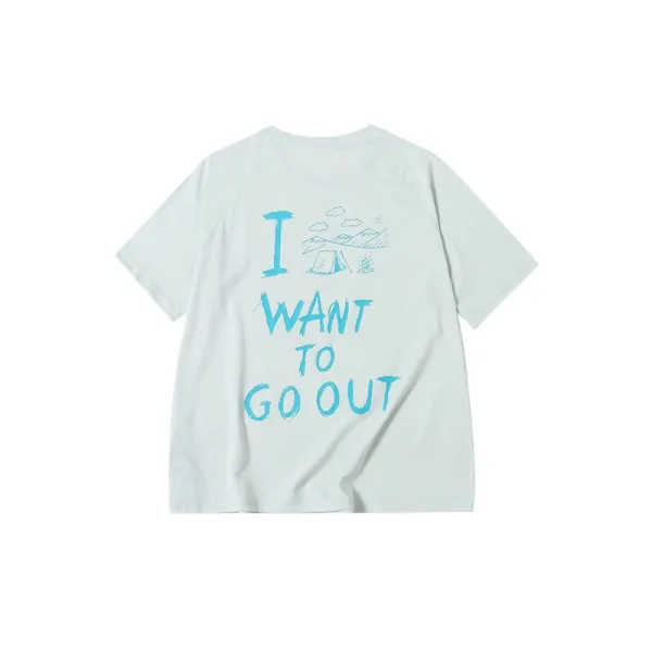 Design Graphic Print Yellow T-Shirt - 12