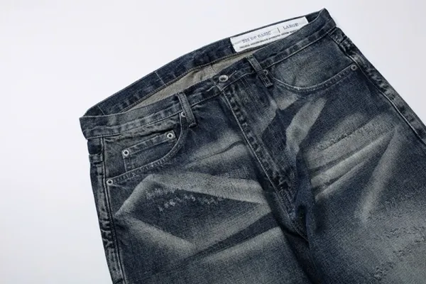 Carhartt Work In Progress Distressed Gray Denim Pants Jeans - 36