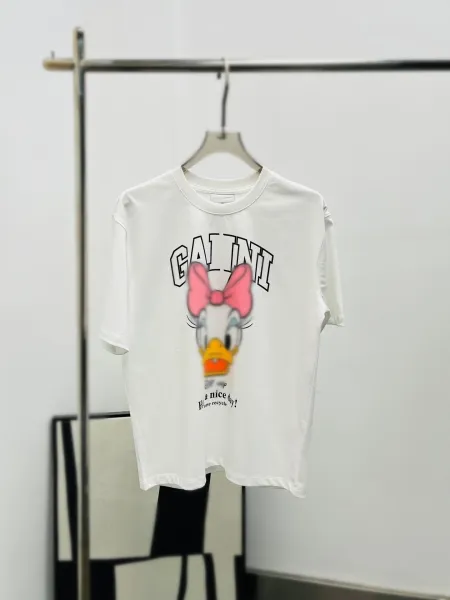 Design Disney x Unknown Brand Daisy Duck Graphic T-Shirt Gray T-Shirts - 5