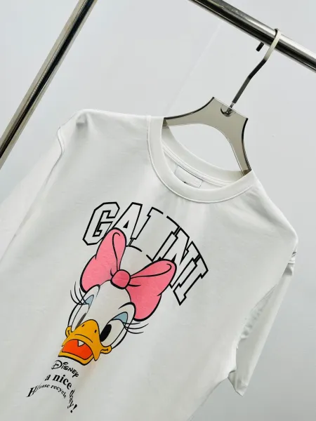 Design Disney x Unknown Brand Daisy Duck Graphic T-Shirt Gray T-Shirts - 8