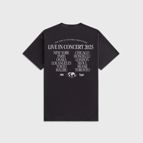 Kith Treats International World Tour 2025 Black T-Shirt - 21