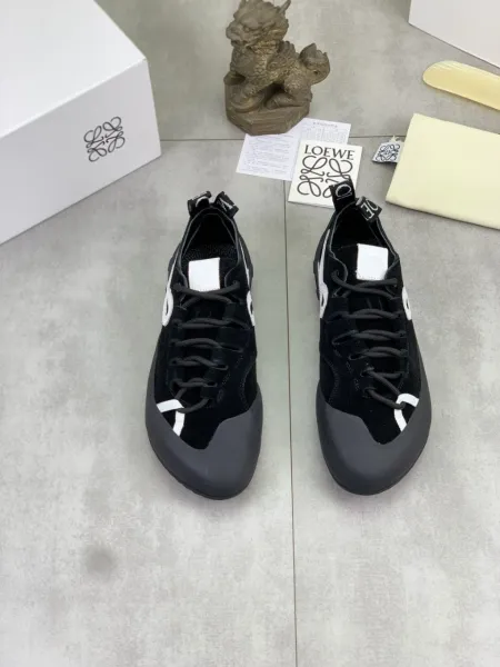 Loewe Puzzle Sneaker Black and White Sneakers - 9