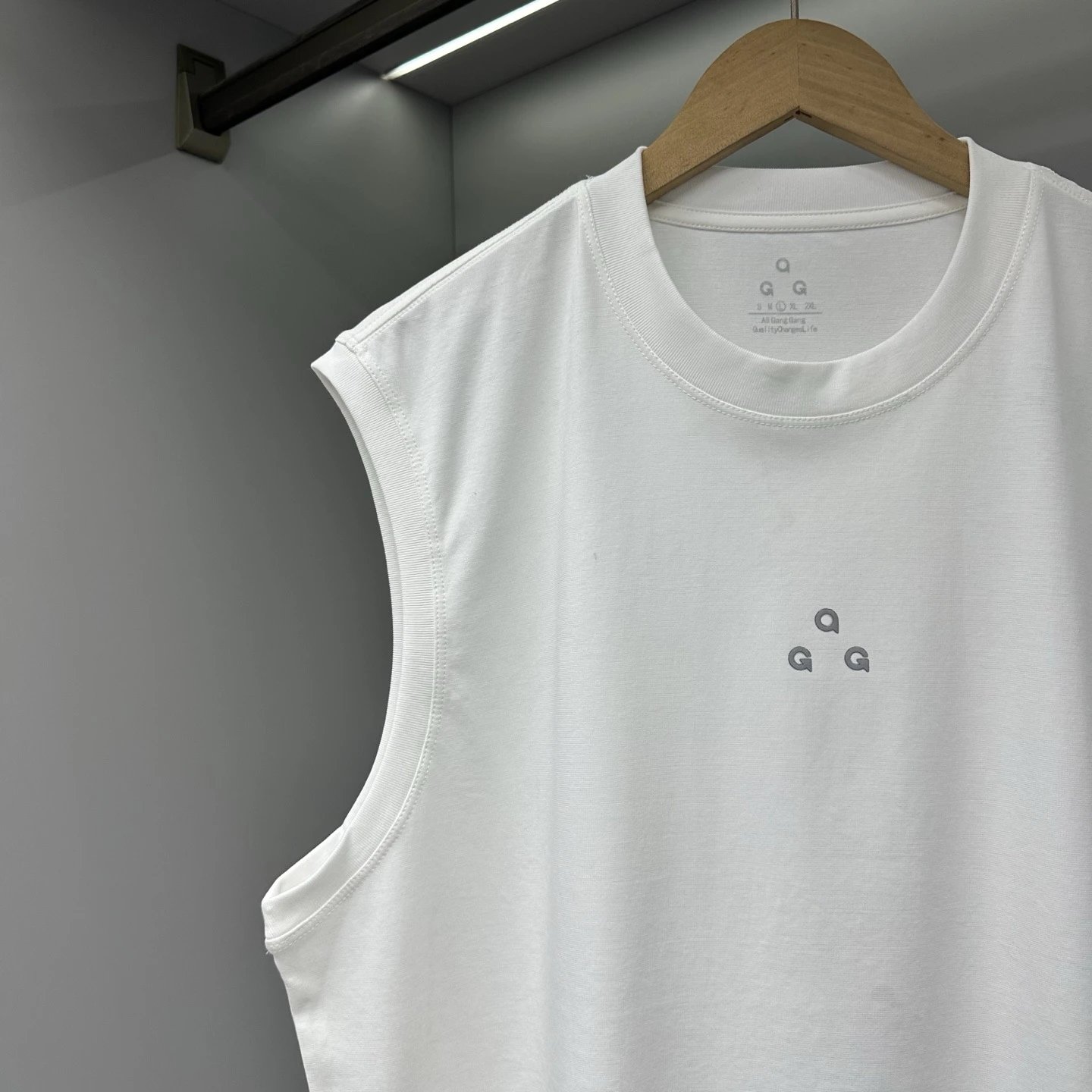 Design Minimalist Logo Tee White T-Shirt - 5