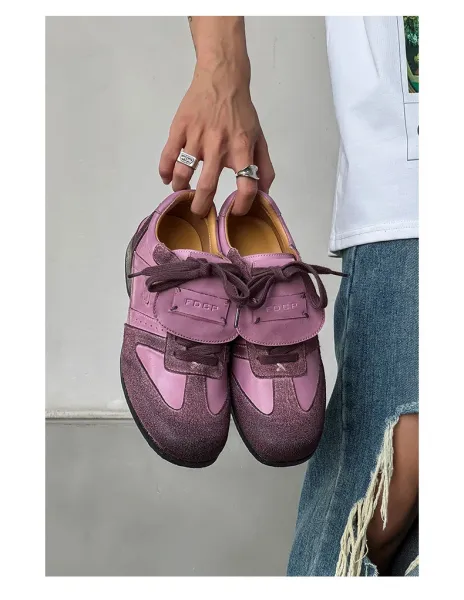 Design FOCP Purple Glitter Panel Sneakers - 17