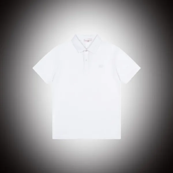 Design Classic White Polo Shirt Tops.polo - 4