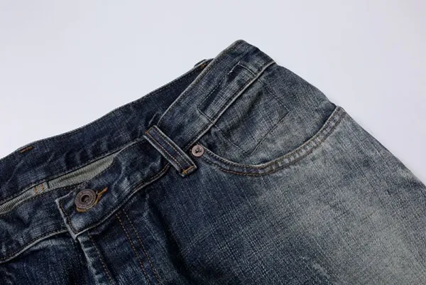 Design Paint-Splatter Washed Denim Jeans - 9